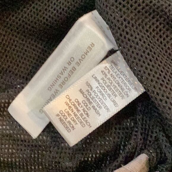 LOFT LOU & GREY sleeveless rain jacket athletic vest gray utilitarian Small - Picture 13 of 15